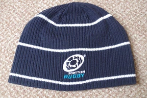 Cappello Berretto Rugby Blu Canterbury Scozia - Taglia Unica - Ottime Condizioni - Foto 1 di 4
