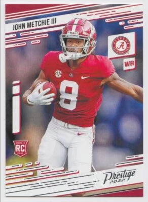 2022 Panini Chronicles Draft Picks Prestige John Metchie III Alabama Crimson - Image 1 of 2
