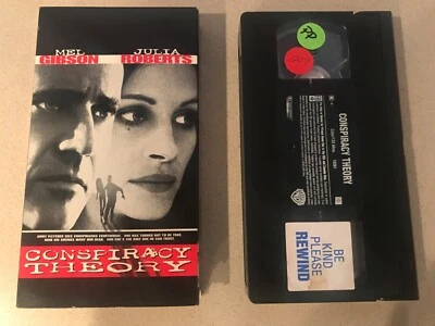 Conspiracy Theory (VHS, 1997) Mel Gibson, Julia Roberts Foto 1 de 3