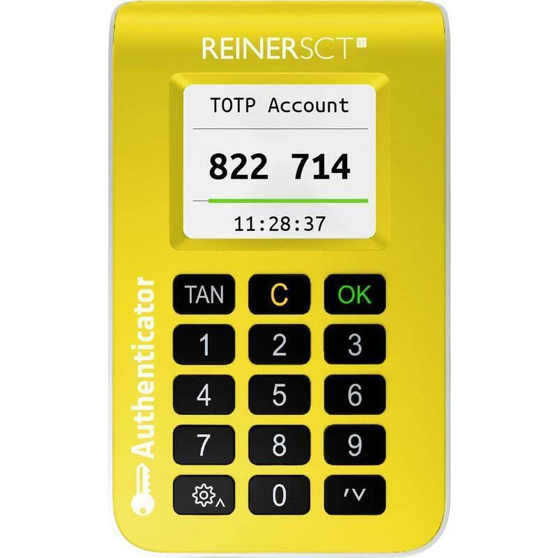 Reiner SCT Zwei-Faktor Authentifikation - Gelb (2708015-000)
