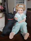 Danbury Mint Porcelain Shirley Temple Toddler Collection And Corky W COA