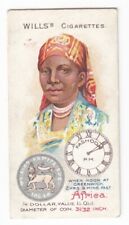1908 Trade Card of TIME & MONEY Card in AFRICA