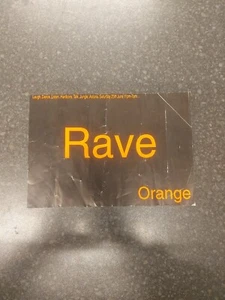 Orange At Astoria - Rave - 90s Rave Flyer A5 - Picture 1 of 6