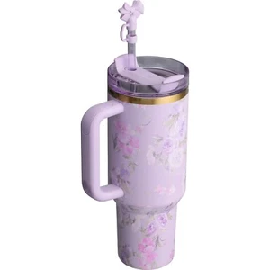 Stanley x LoveShackFancy QUENCHER 40oz 1.18L Tumbler Ribbon Rosa FS - Picture 1 of 4