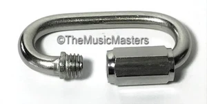 5/16" Zinc Quick Link Chain Rope Splice Boat Dock Anchor Line Mooring Coupler - Picture 1 of 9