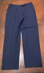 Giorgio Armani Pantalone Donna Etichetta Nera Misto Lana Vergine Italia 38 - Foto 1 di 12