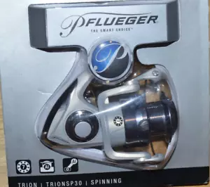 pflueger trion spinning fishing reel 7 bearings trionsp30 mono or braid NEW - Picture 1 of 5