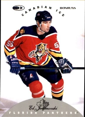 1996-97 Donruss Canadian Ice #35 Ed Jovanovski FLORIDA PANTHERS - Image 1 of 2