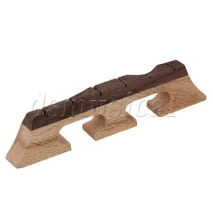 6 String Banjo Bridge New Banjo parts (Maple & Ebony) - Picture 1 of 6