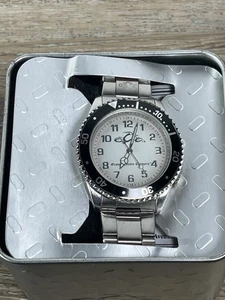 Orologio Orange County Choppers Uomo Acciaio Regolabile Argento Nero - Foto 1 di 3