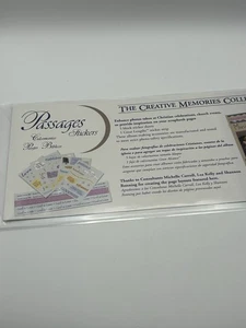 Creative Memories PASSAGES Stickers Pack NOS 2002 - Picture 1 of 11