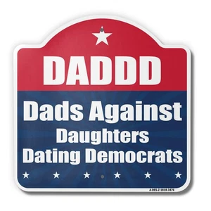 Daddd 18" X 18" Heavy-Gauge Aluminum Architectural Sign - Picture 1 of 4