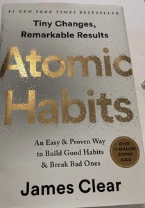 Atomic Habits by James Clear Build Good Habits Preowned - Picture 1 of 4