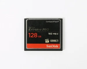 SanDisk Extreme Pro 128GB CompactFlash Memory Card Speed Up to 160MB/s UDMA 7 - Picture 1 of 1