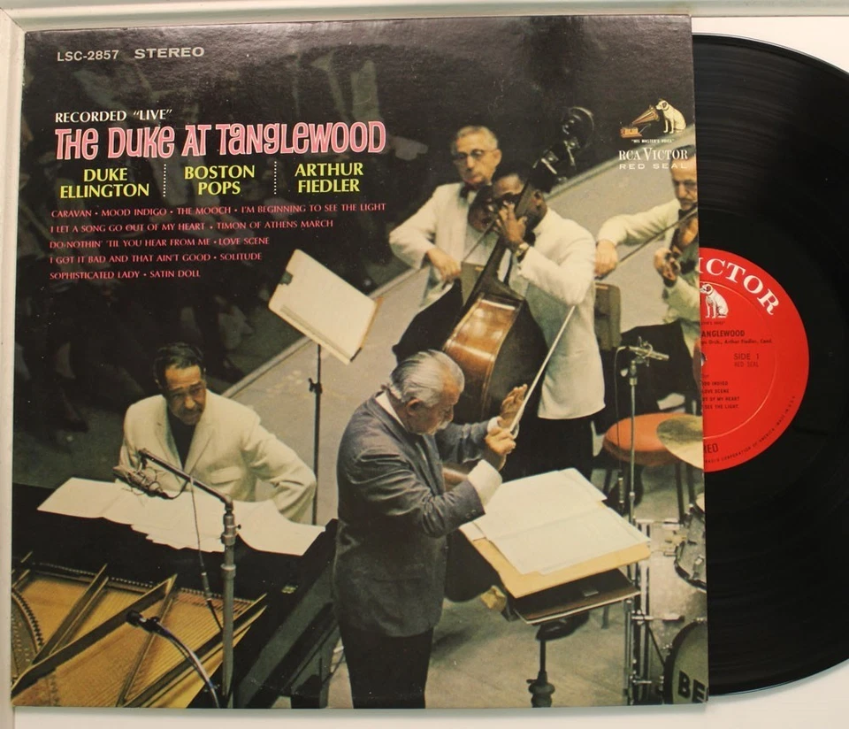 Duke Ellington, Boston Pops, Arthur Fiedler Lp The Duke At Tanglewood On Rca - V - Image 1 of 1