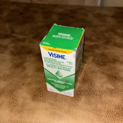 Gotas antihistamínicas multiacción Visine Allergy Relief, 0,5 fl oz Foto 1 de 4