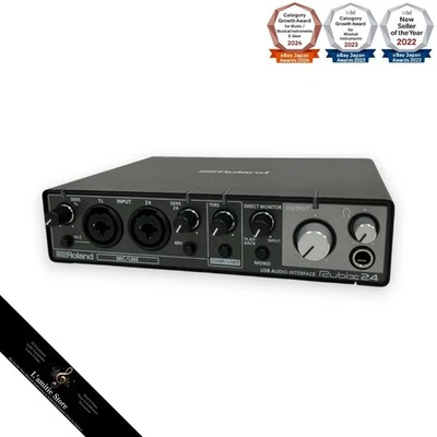 ROLAND RUBIX24 USB Audio Interface 24bit 192kHz 2in 4out XLR MIDI RUBIX 24 Japan - Bild 1 von 4