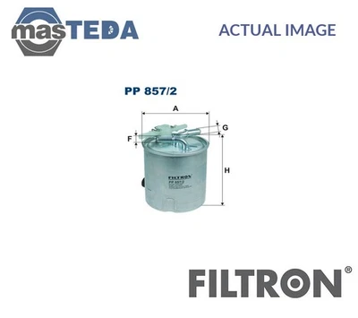 PP857/2 ENGINE FUEL FILTER FILTRON FOR NISSAN X-TRAIL,QASHQAI QASHQAI +2 I 2L - Image 1 of 4
