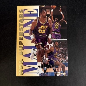 1993-94 Fleer NBA Superstars #10 Karl Malone - Picture 1 of 2