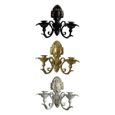 Candelabro de pared candelabro decorativo para patio sala bar Foto 1 de 2