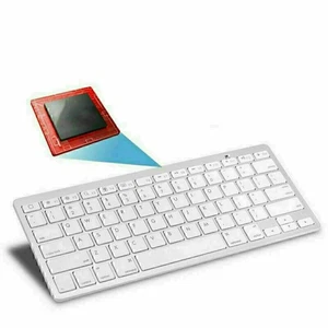 Bluetooth 3.0 Wireless Keyboard for Apple iPad-1 1 2 3 4 Mac Computer PC Macbook - Picture 1 of 22