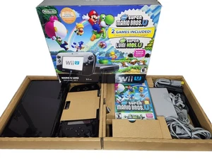 Nintendo Wii U Mario & Luigi Deluxe Set 32 GB Black Console (NTSC) in Box - Bild 1 von 21