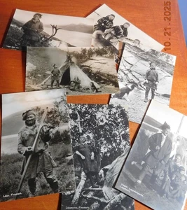 Sami Saami Volk Finnland, Schweden und Norwegen Postkarten Lot - Bild 1 von 6