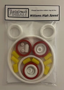 1986 Williams High Speed Pinball Machine Rubber Ring Kit - Picture 1 of 3