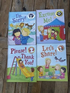 Parragon Books Lot of 4 Manners Please & Thank You, Sharing, Sorry, Excuse Me - Bild 1 von 7