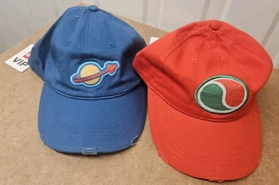 LEGO VIP Insiders Vintage-style Octan & Space Caps 5007089 5007090 new tags - Image 1 of 2