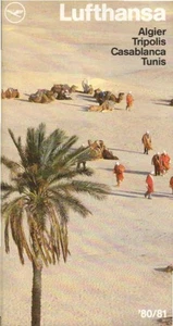 Lufthansa Rieseinformation Intercont 7. Ausgabe 80/81. Algier, Tripolis, Casabla - Picture 1 of 1