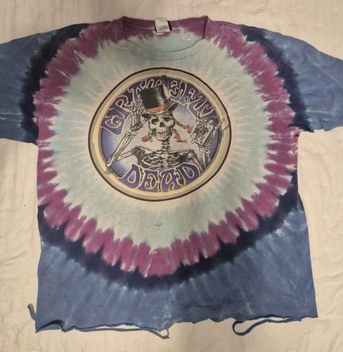 Vintage Grateful Dead Queen Of Spades Liquid Blue (Tag) Tie Dye 2XL T ...