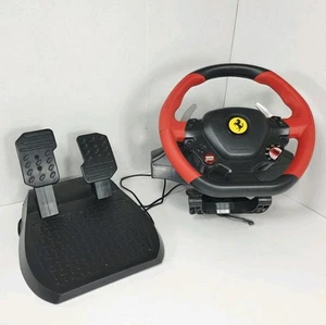 Thrustmaster Ferrari 458 Spider - Xbox One Gaming Racing Steering Wheel & Pedals - Picture 1 of 15