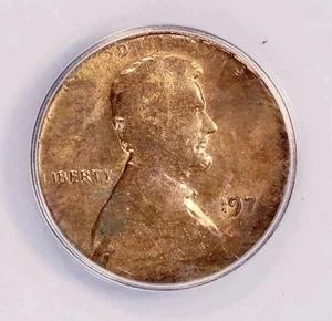 MS62 Error 1970-D 1C Lincoln Cent Struck on Split Planchet (1.59 G) ANACS - Picture 1 of 4