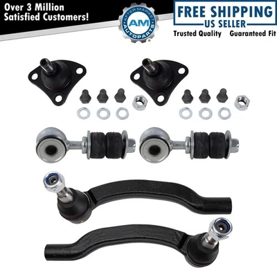 Front Ball Joints Tie Rods Links Fits 2014-2021 Ram ProMaster 1500 2500 3500 - Image 1 of 4