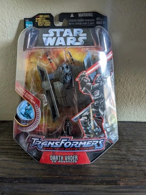 Star Wars Transformers Darth Vader Tie Advanced 2006 Hasbro New Ship  - Image 1 of 4