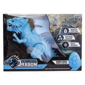 Remote Control Walking Blue Dragon with Roaring Sounds - Picture 1 of 3