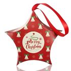 Gift Package Kids Favors Candy Box Xmas Bags Paper Carrier Christmas Decoration