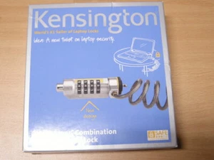Kensington ComboSaver Combination Portable Laptop Lock New - Picture 1 of 3