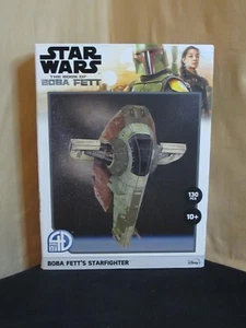 Disney Star Wars Card Stock Model Kit: The Mandalorian Boba Fett's Starfighter - Picture 1 of 6