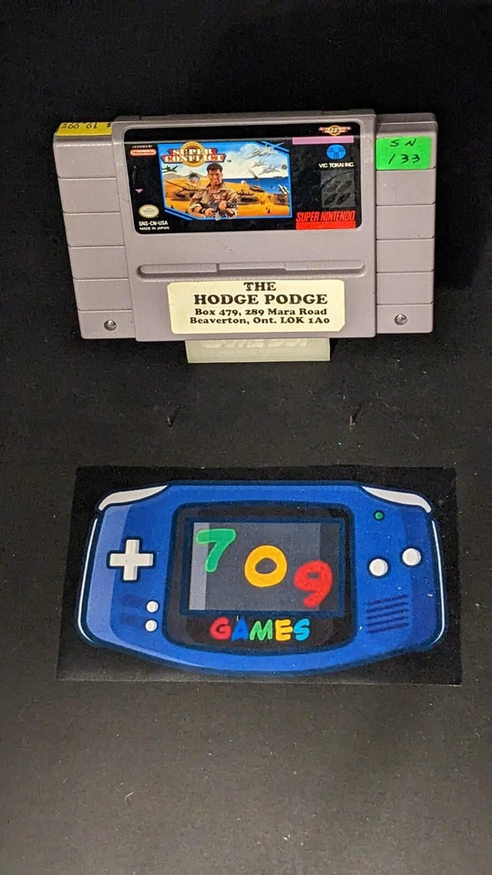 Super Conflict (Super Nintendo Entertainment System, 1993) SNES - Imagem 1 de 1