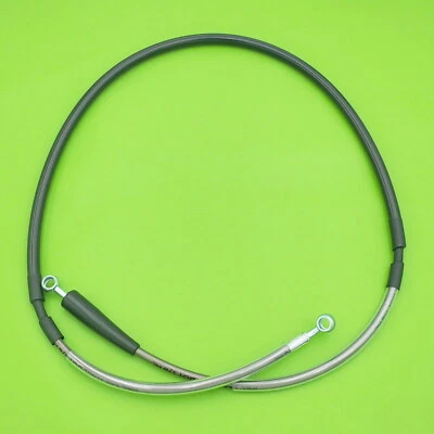 Front stainless steel Brake Braided Hose Line For KAWASAKI KDX220R 1997-2005 Foto 1 de 3