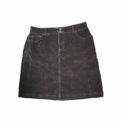 Sonoma товары для жизни вельветовая юбка размер 10 коричневый - Изображение 1 из 4