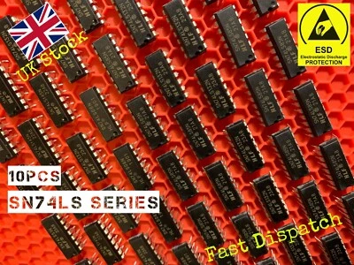 10pcs SN74LS series IC Integrated Circuits Genuine HLF Logic Gates CMOS UK - Image 1 of 2