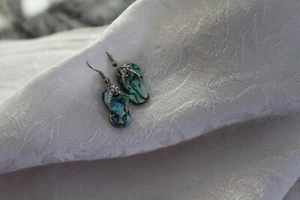 Abalone Shell Earrings- 4 different designs BN - Picture 1 of 8