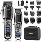  Hair Clippers,Hair Clippers for Men Cordless Clippers for Hair White+black