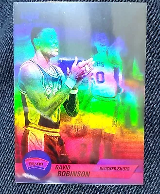 1992-93 Upper Deck Hologram #EB6 David Robinson Spurs Card For Sale - Image 1 of 2