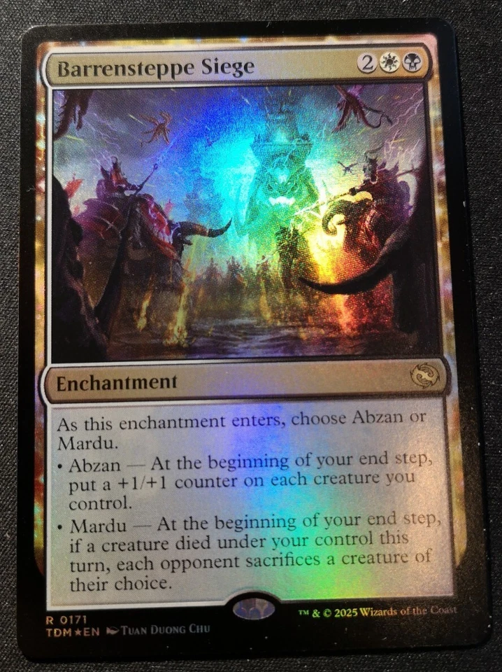 Barrensteppe Siege - Foil - TDM - MTG - EN - NM - 0171 - Image 1 of 1