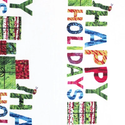 ANDOVER "LA ORUGA MUY HAMBRIENTA NAVIDAD" FELIZ FIESTA Multi por 1/2 yarda Foto 1 de 4