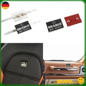 Für Mercedes Benz BRABUS Sitz Mittelkonsole Emblem Aufkleber Abzeichen Sticker - Bild 1 von 9